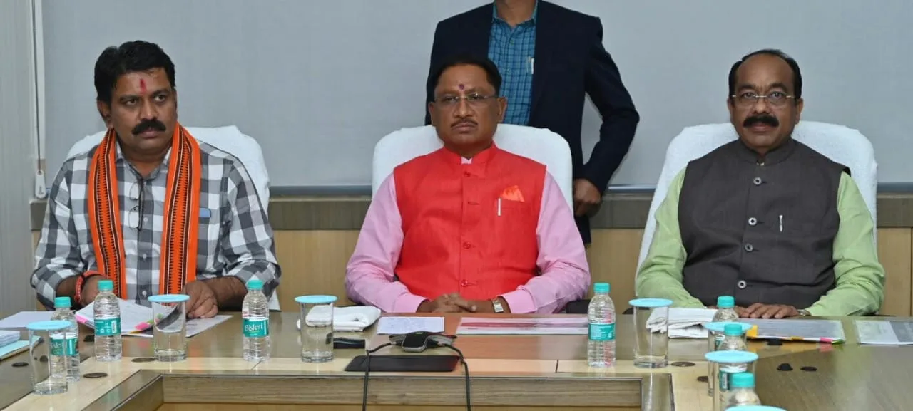 CM Vishnu Dev Sai with 2 DY CMs