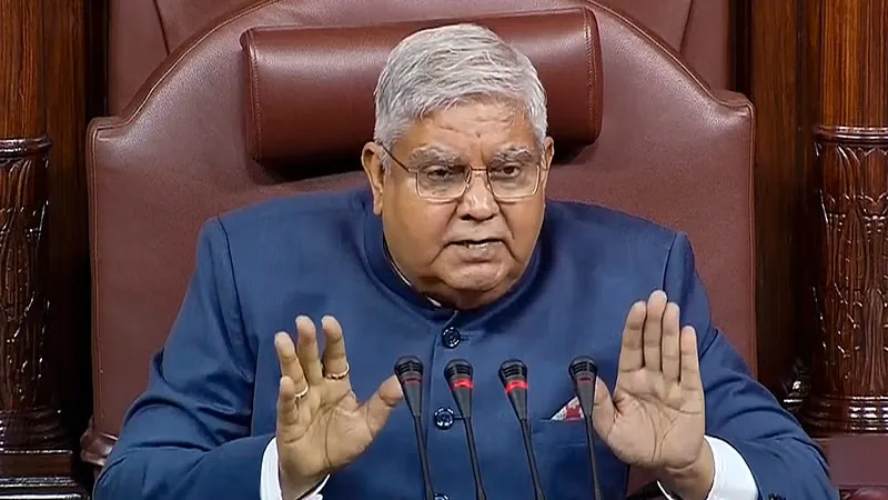 Opposition submits notice of no-confidence against Vice President Jagdeep Dhankhar