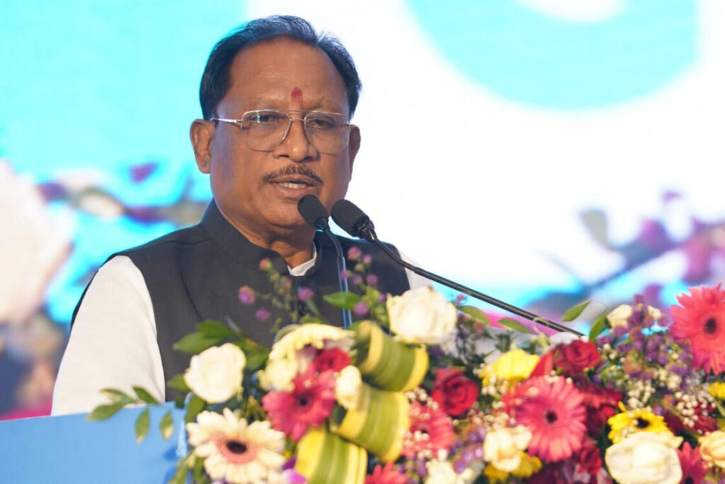 Chhattisgarh CM Vishnu Dev Sai at Good Goveance Conference