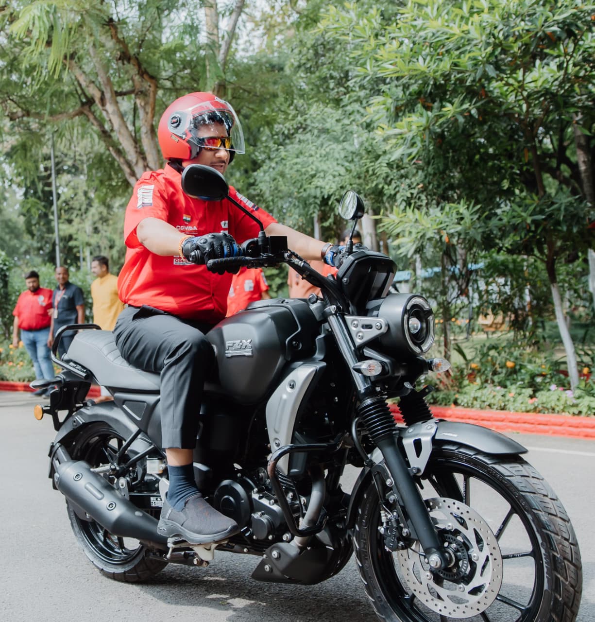 Biker Vishnu Dev Sai on 3 Nov 2025