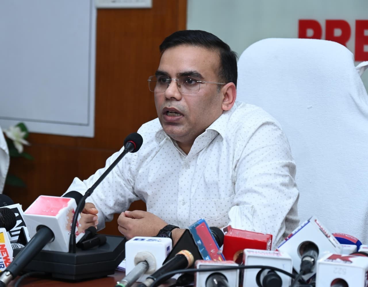 Chhattisgarh Chief Electoral Officer Yashwant Kumar