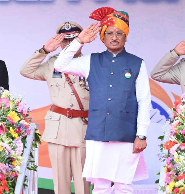 Chhattisgarh Chief Minister Vishnu Dev Sai at 15 August 2026 ceremony
